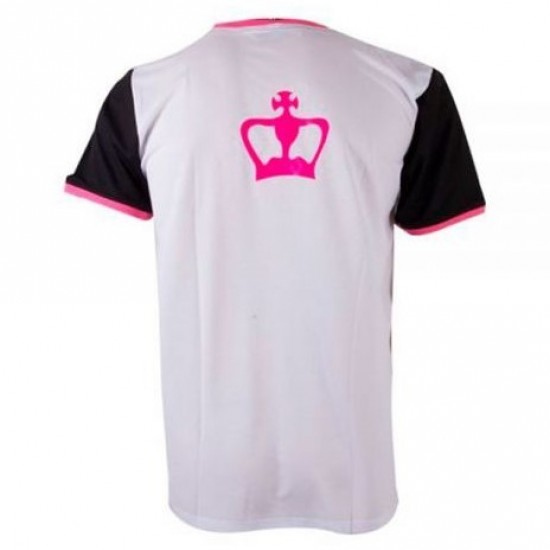 Camiseta Black Crown Boom Blanco Negro Junior