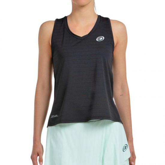 Camiseta Bullpadel Adies Negro Bicolor