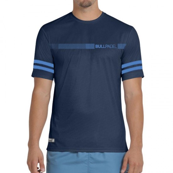 Camiseta Bullpadel Berro Azul Marino