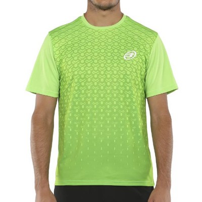 Camiseta Bullpadel Cartama Verde Acido