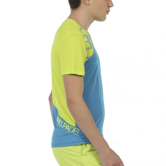 Camiseta Bullpadel Chamois Azul Atomico Lima Junior