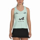 Camiseta Bullpadel Claudia Fernandez Premier Padel Adies Verde Agua