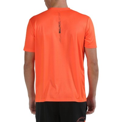 Camiseta Bullpadel Cojas Coral Fluor