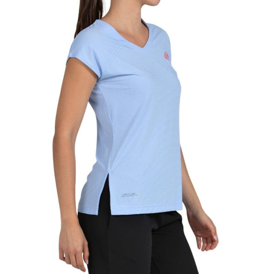 Camiseta Bullpadel Covelo Azul Celeste