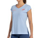 Camiseta Bullpadel Delfi Brea 25I Azul Celeste