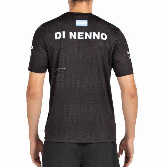 Camiseta Bullpadel Di Nenno Mofero Premier Padel Negro