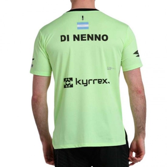 Camiseta Bullpadel Di Nenno Premier Padel Acilo Amarillo Azufre Fluor