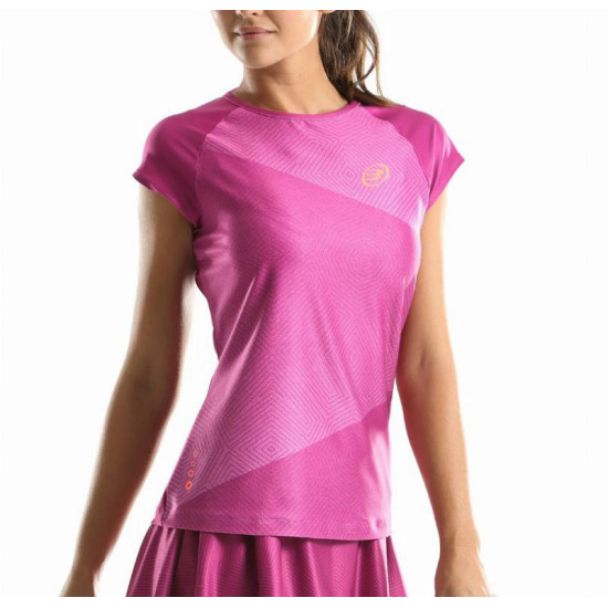 Camiseta Bullpadel Elija Hortensia