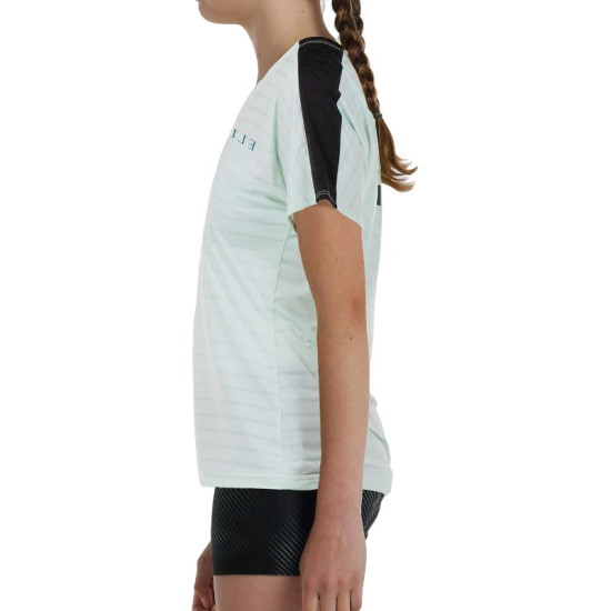 Camiseta Bullpadel Gemma Triay 25V Verde Agua Junior