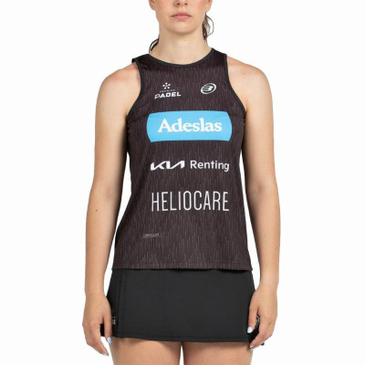 Camiseta Bullpadel Gemma Triay Premier Padel Abure Negro