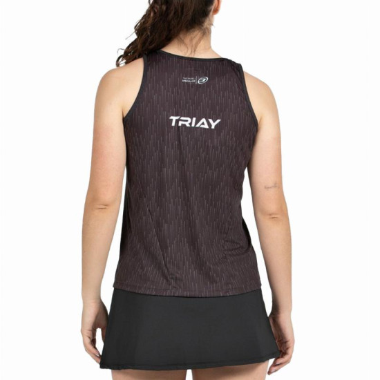 Camiseta Bullpadel Gemma Triay Premier Padel Abure Negro