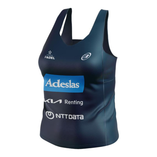 Camiseta Bullpadel Gemma Triay Premier Padel Oroso Azul Noche
