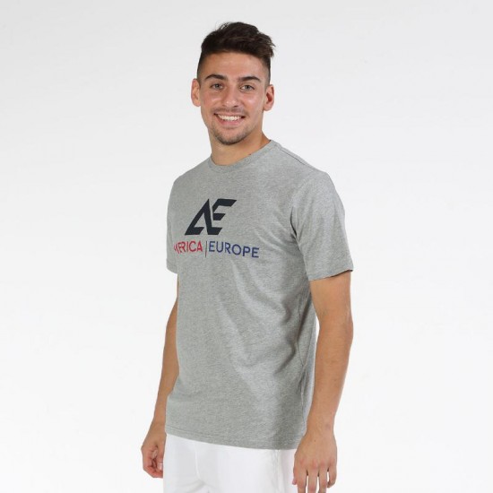 Camiseta Bullpadel Hacari Gris Medio Vigore