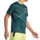 Camiseta Bullpadel Ladra Verde Oscuro