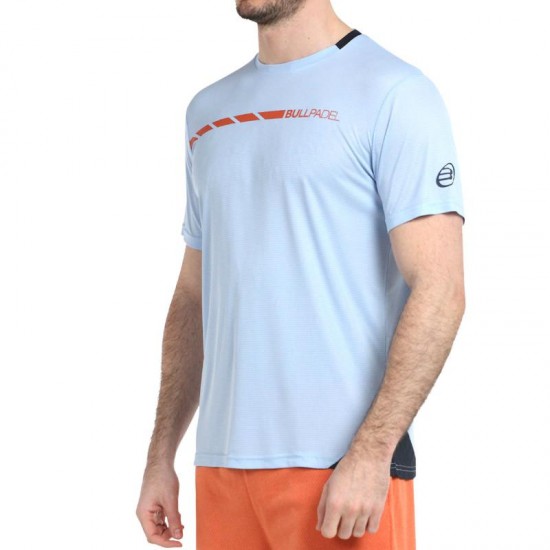 Camiseta Bullpadel Legal Azul Glaciar