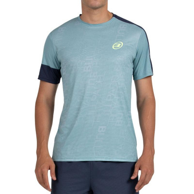 Camiseta Bullpadel Leido Verde Azulado