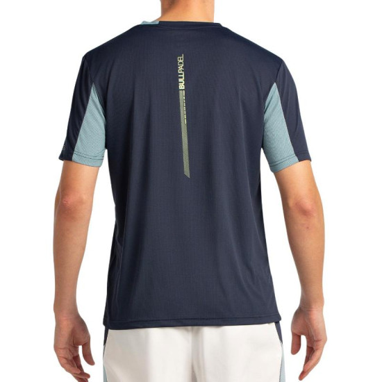 Camiseta Bullpadel Libio Oceano Profundo