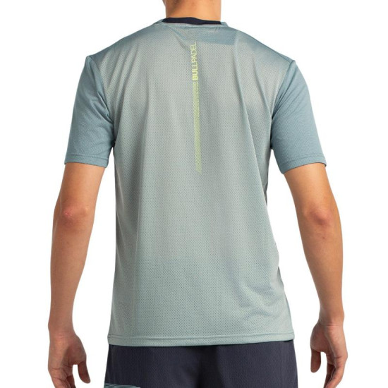 Camiseta Bullpadel Llega Verde Azulado Vigore