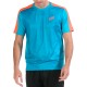 Camiseta Bullpadel Mitad Turquesa