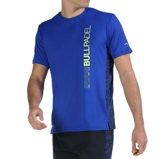 Camiseta Bullpadel Mixta Azul Klein