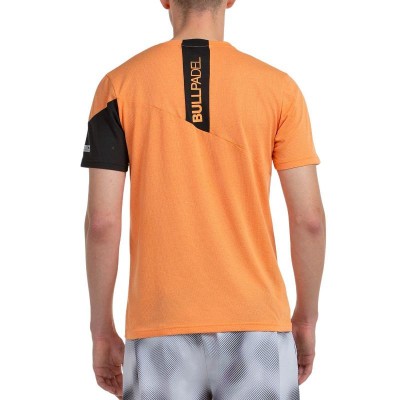 Camiseta Bullpadel Montia Papaya