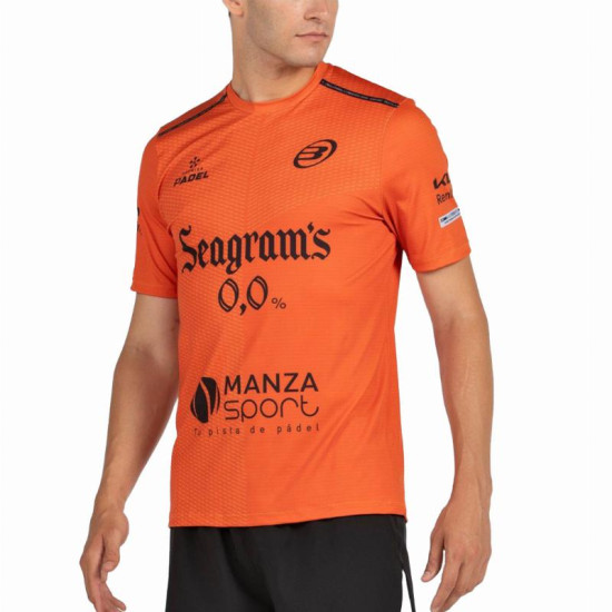 Camiseta Bullpadel Paquito Navarro Premier Padel Mesia Arcilla