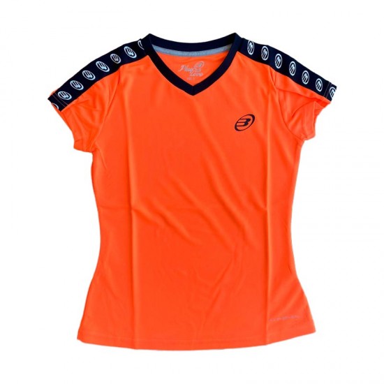 Camiseta Bullpadel Pepifita Naranja Fluor