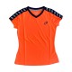 Camiseta Bullpadel Pepifita Naranja Fluor