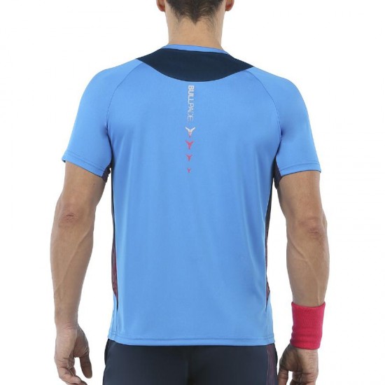 Camiseta Bullpadel Uciel Azul Intenso