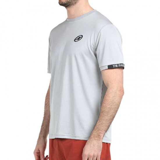 Camiseta Bullpadel Useme Gris Perla Bicolor