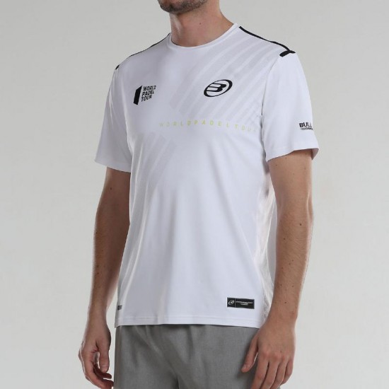 Camiseta Bullpadel WPT Logro Blanco