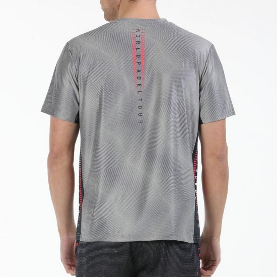Camiseta Bullpadel WPT Rogor Gris Medio Vigore