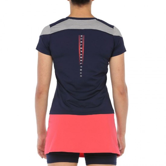 Camiseta Bullpadel WPT Rollaz Gris Medio Vigore