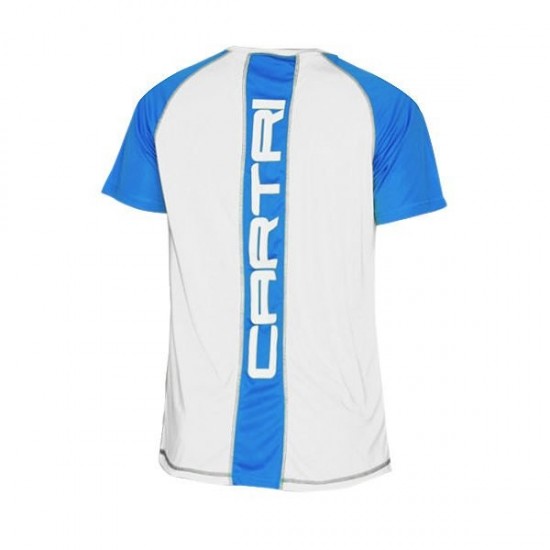 Camiseta Cartri Coach 2.0 Blanco Royal Junior