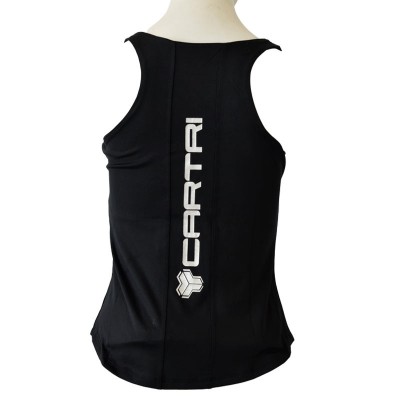 Camiseta Cartri Coach Vest 3.0 Negro Plata Junior