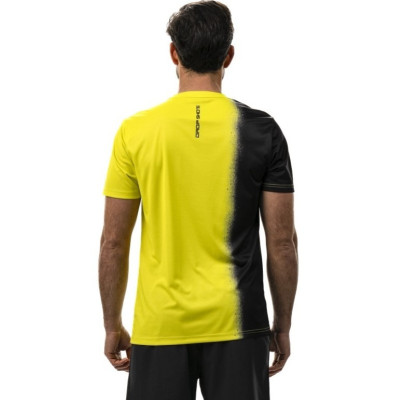 Camiseta Drop Shot Lucas Campagnolo Cosmo Amarillo Verde