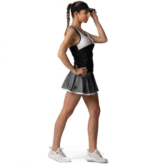 Camiseta Drop Shot Onix Negro Blanco