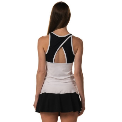 Camiseta Drop Shot Sol Luna Blanco Negro