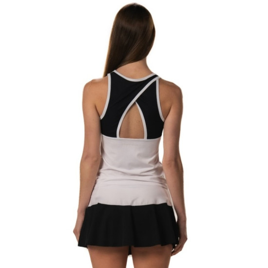 Camiseta Drop Shot Sol Luna Blanco Negro