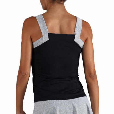 Camiseta Endless Breeze Negro Gris Chine