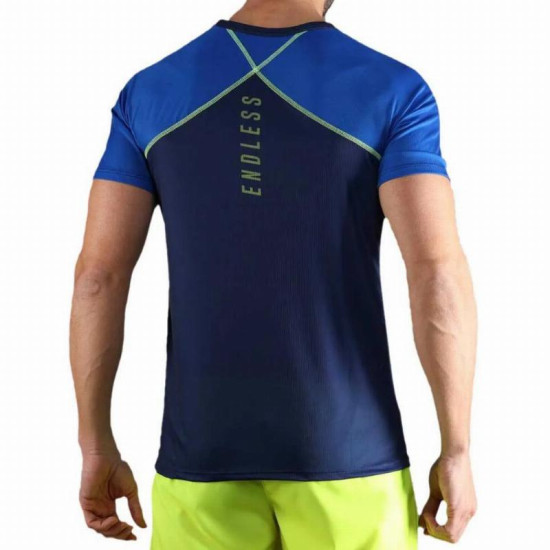 Camiseta Endless Crossback Azul