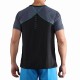 Camiseta Endless Crossback Negro Azul