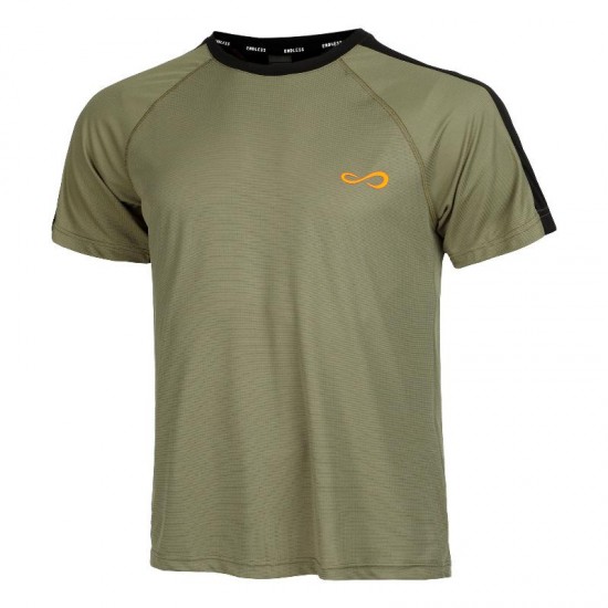 Camiseta Endless Crossback Verde Army