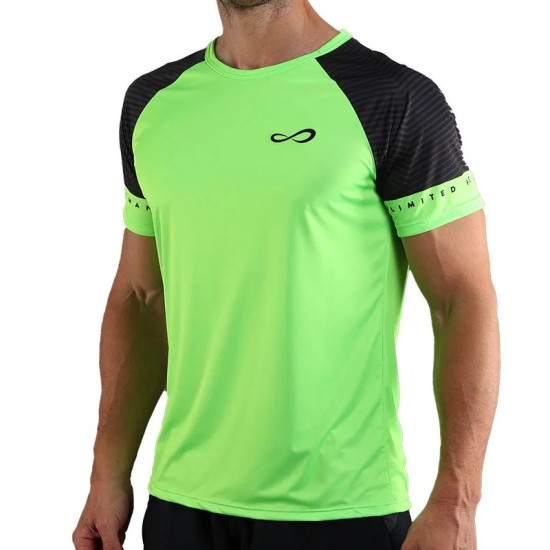 Camiseta Endless Feisty Sleeves Verde
