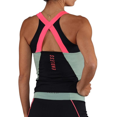 Camiseta Endless Grace Negro Verde Forest