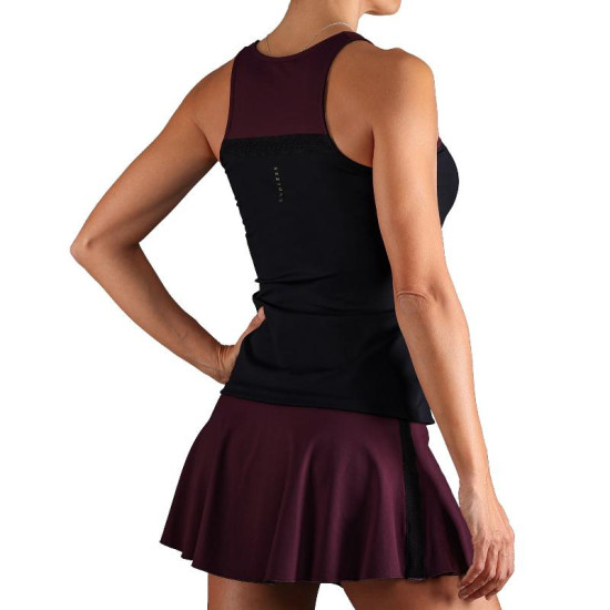 Camiseta Endless Lux Ribbon Negro Purpura