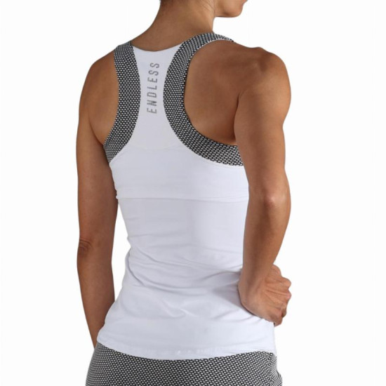 Camiseta Endless Race Blanco