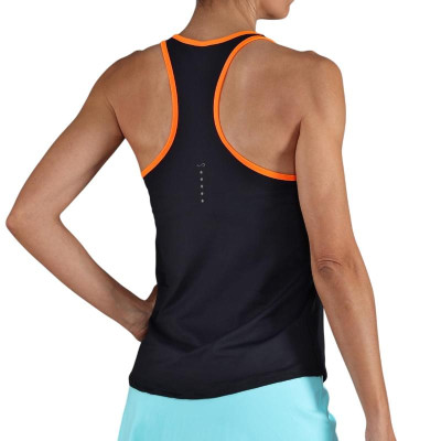 Camiseta Endless Speed V Negro Aqua