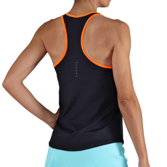 Camiseta Endless Speed V Negro Aqua