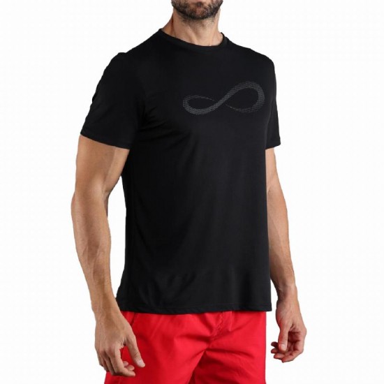 Camiseta Endless Unlimited Diamond II Negro Rojo